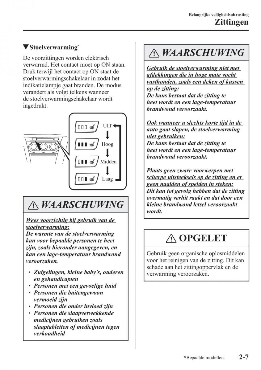 Mazda 2 Demio handleiding / page 28