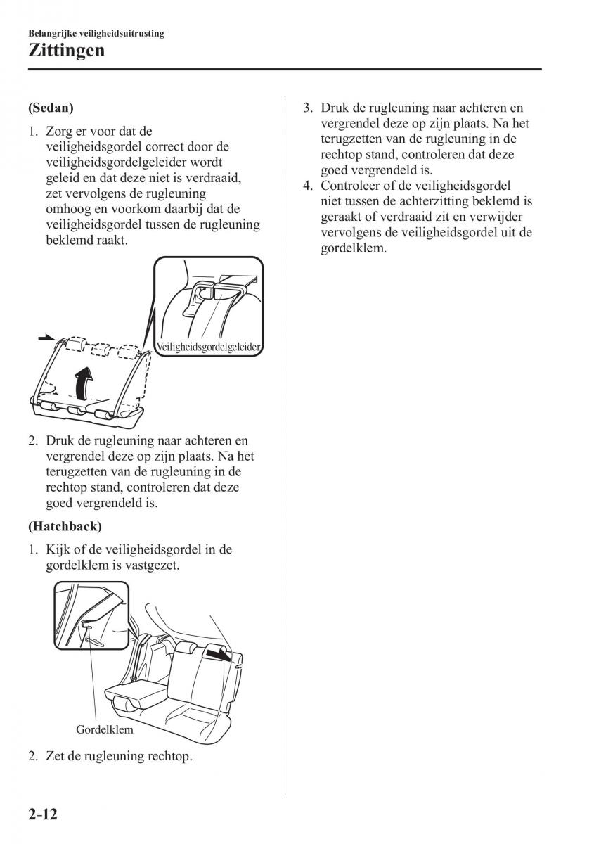 Mazda 2 Demio handleiding / page 33