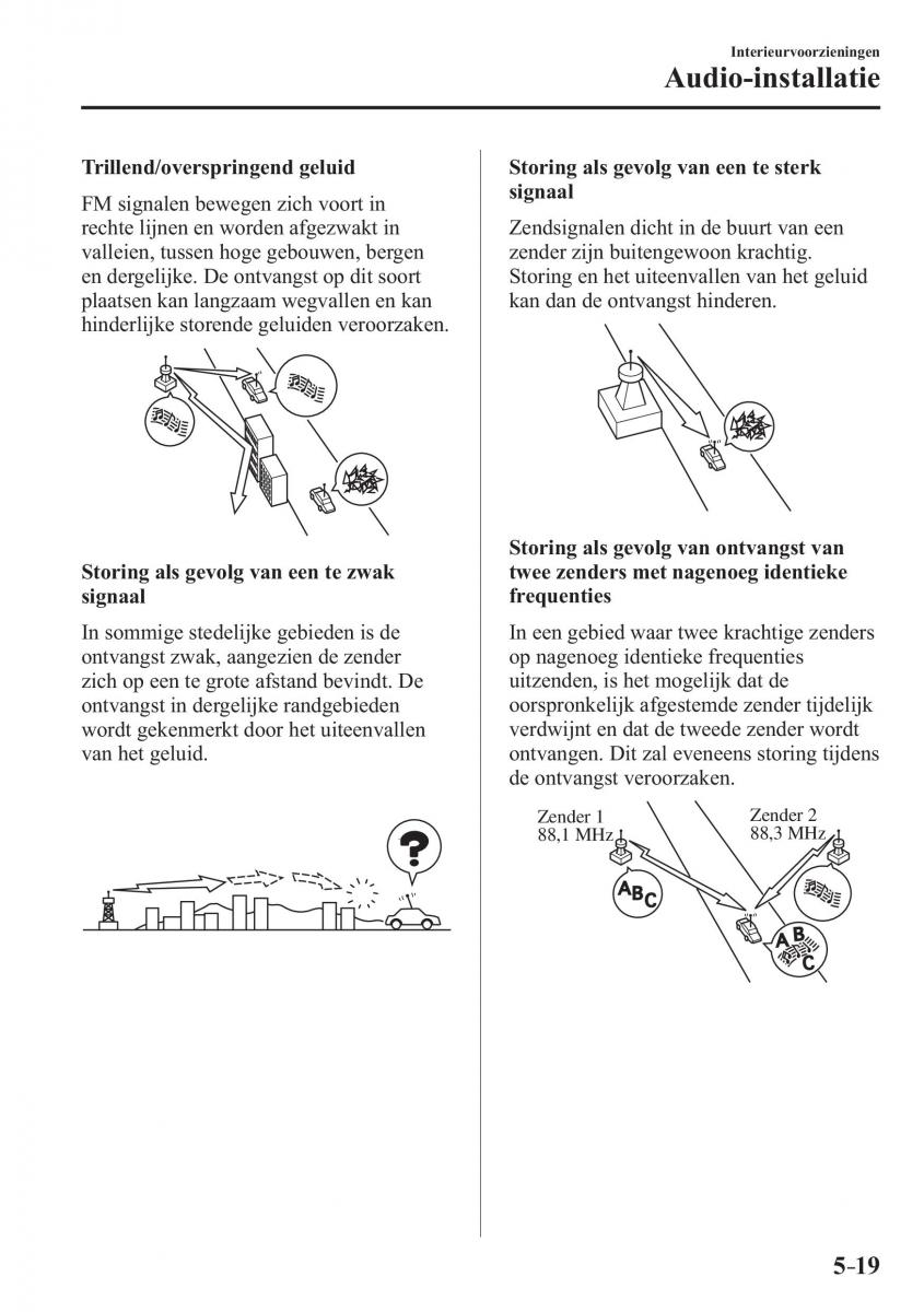 Mazda 2 Demio handleiding / page 354