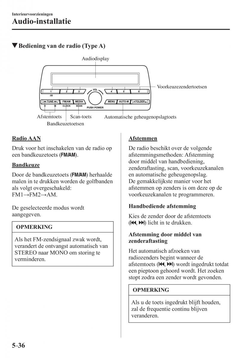 Mazda 2 Demio handleiding / page 371