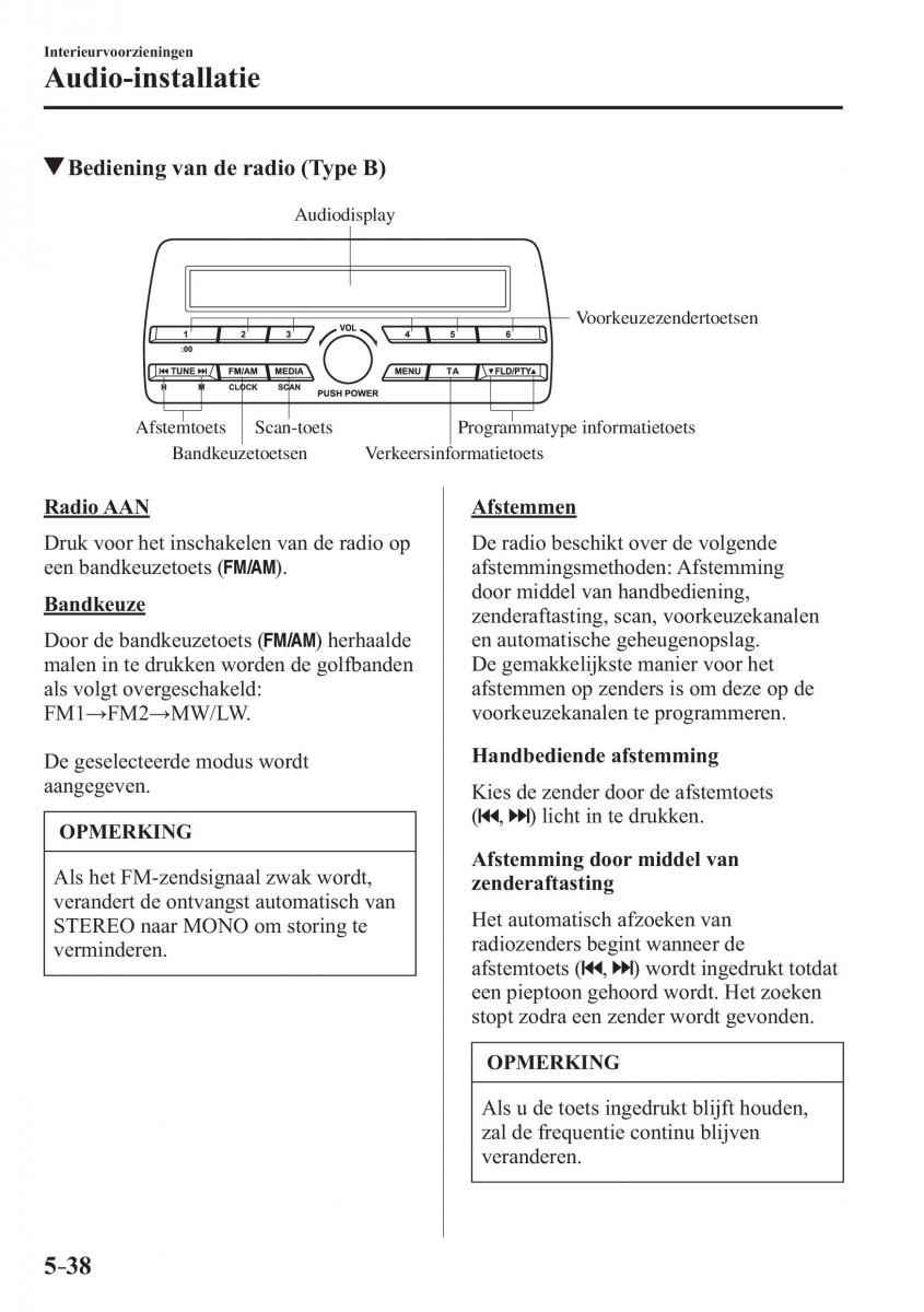 Mazda 2 Demio handleiding / page 373