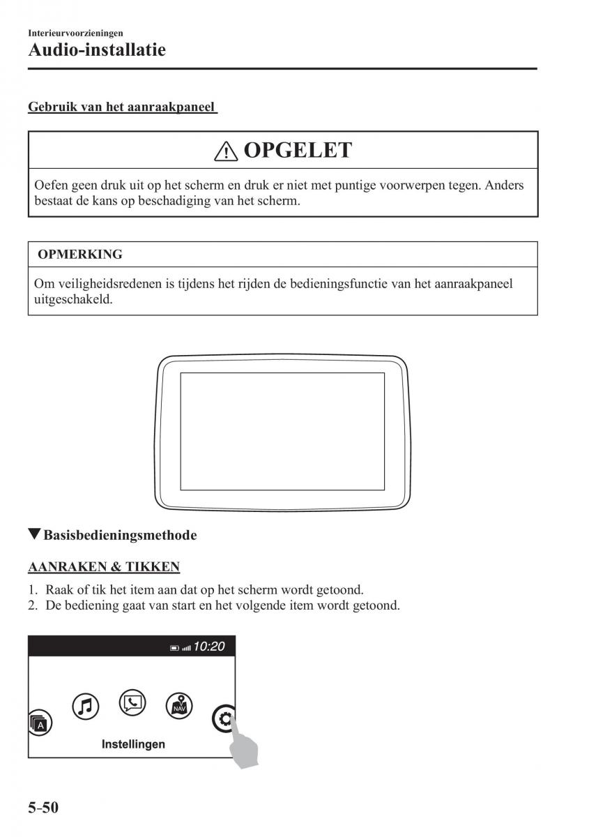 Mazda 2 Demio handleiding / page 385