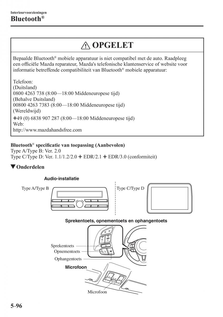 Mazda 2 Demio handleiding / page 431