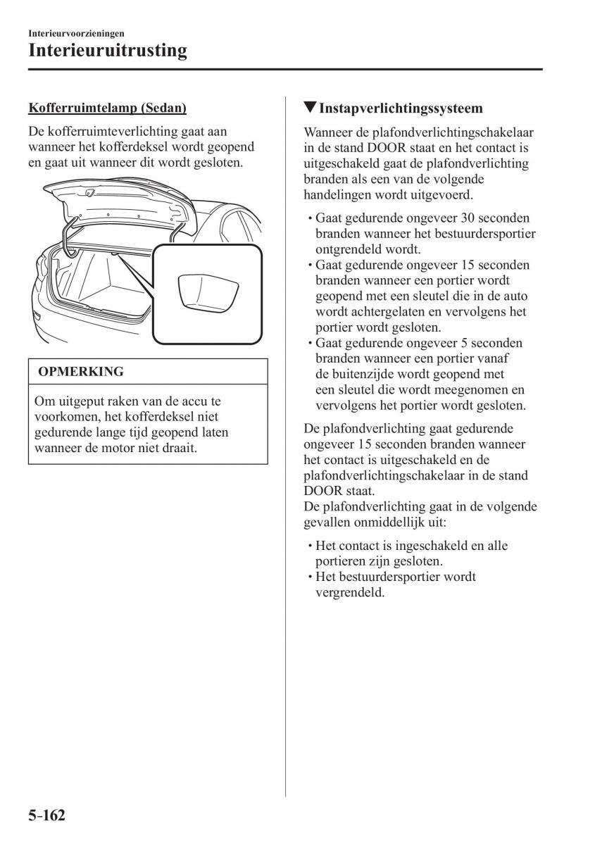 Mazda 2 Demio handleiding / page 497