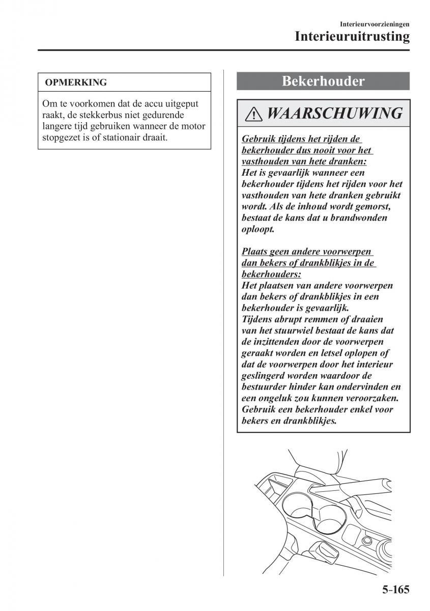 Mazda 2 Demio handleiding / page 500