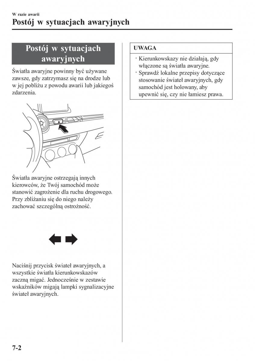 Mazda 2 Demio instrukcja obslugi / page 557