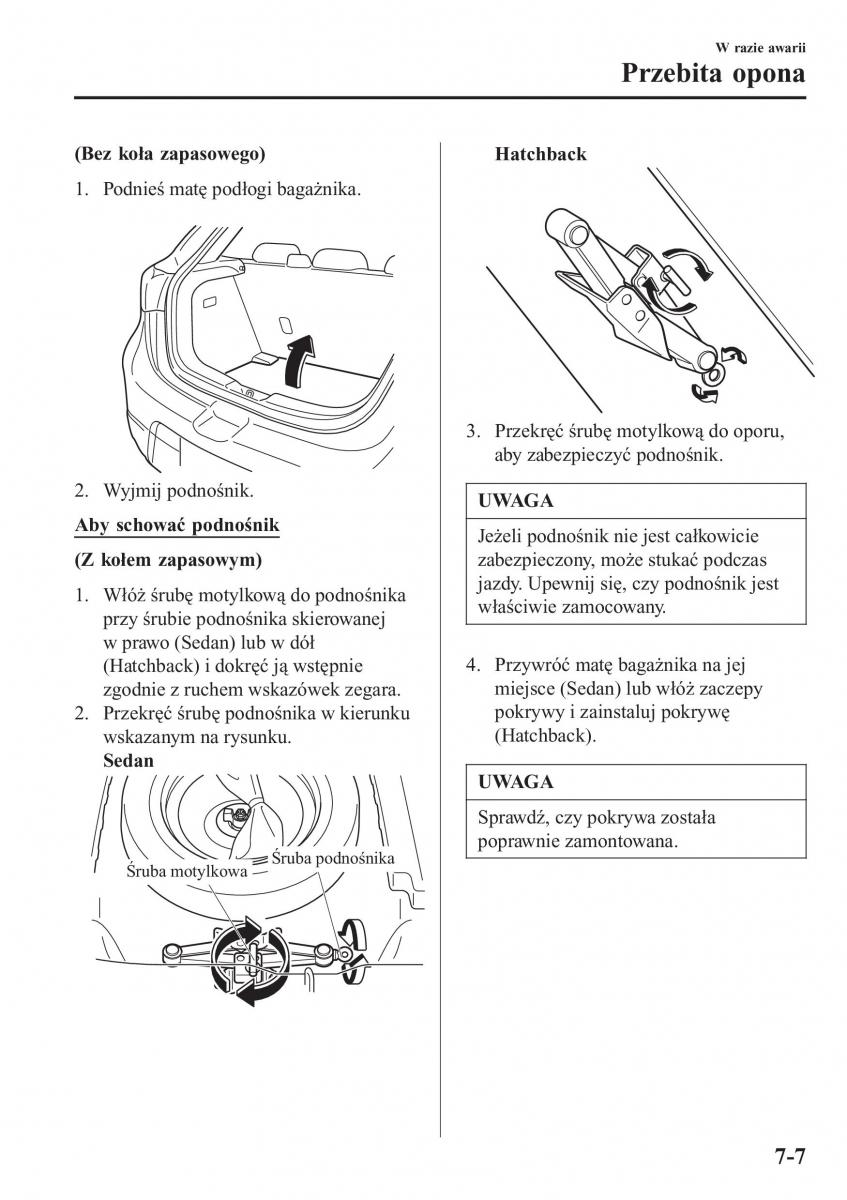 Mazda 2 Demio instrukcja obslugi / page 562