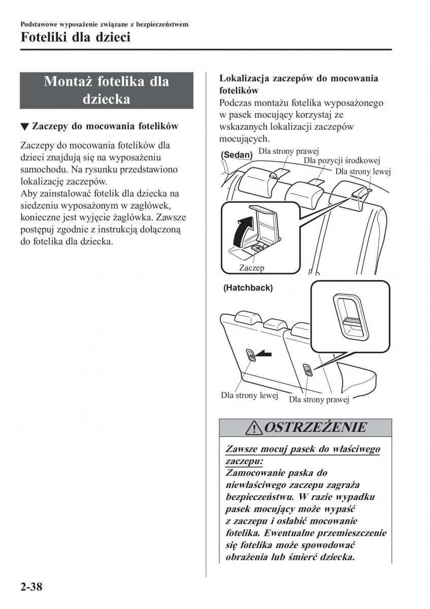 Mazda 2 Demio instrukcja obslugi / page 59