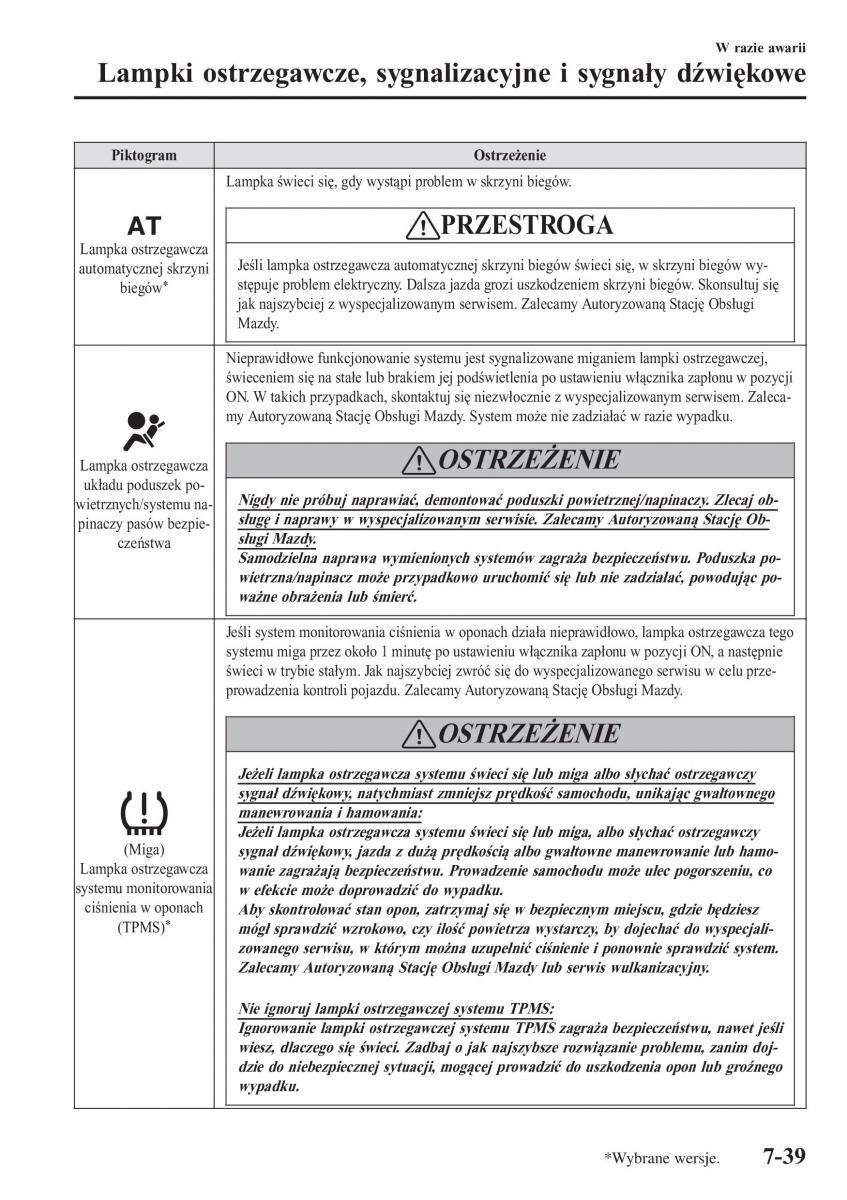 Mazda 2 Demio instrukcja obslugi / page 594