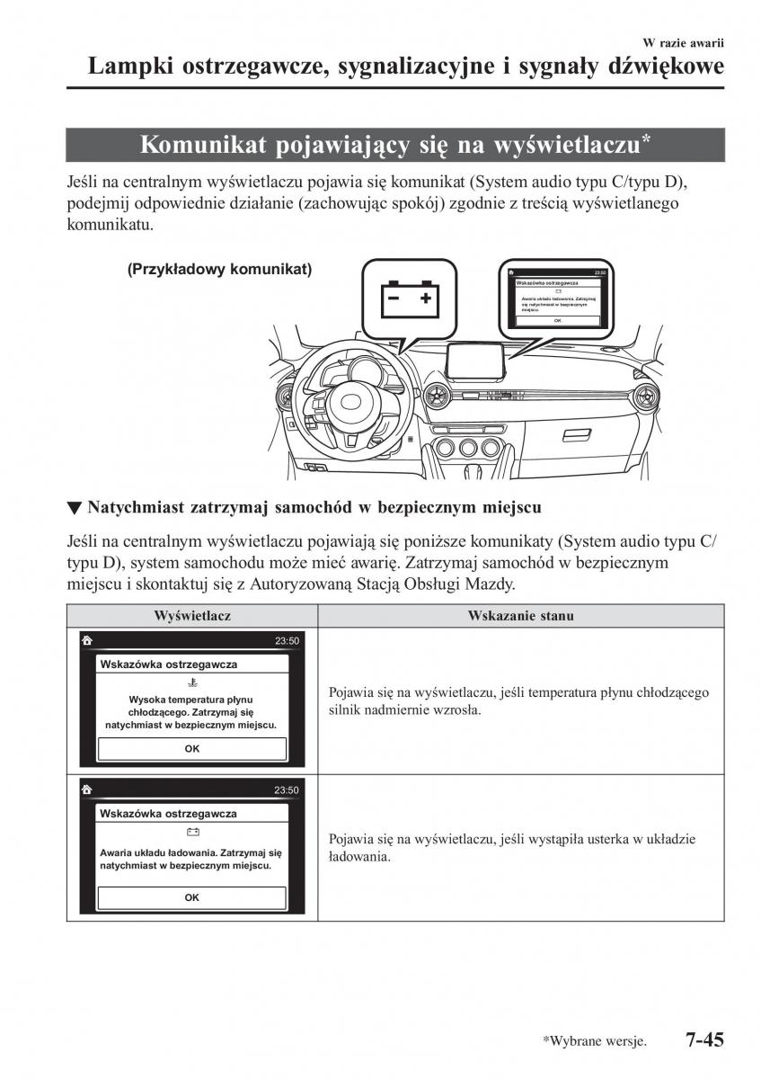 Mazda 2 Demio instrukcja obslugi / page 600