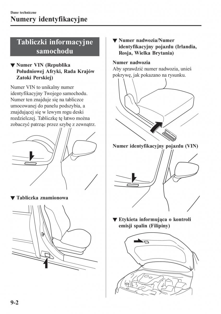 Mazda 2 Demio instrukcja obslugi / page 633