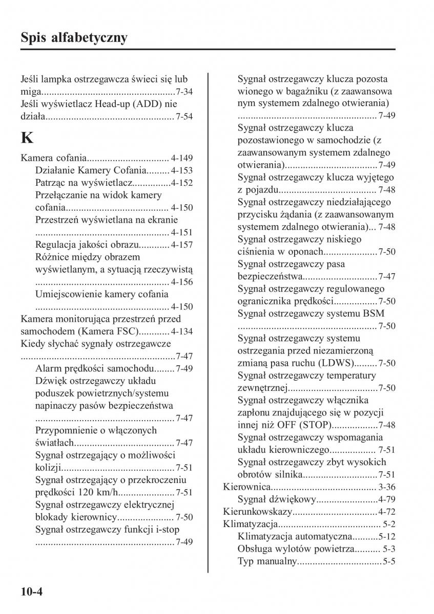 Mazda 2 Demio instrukcja obslugi / page 657