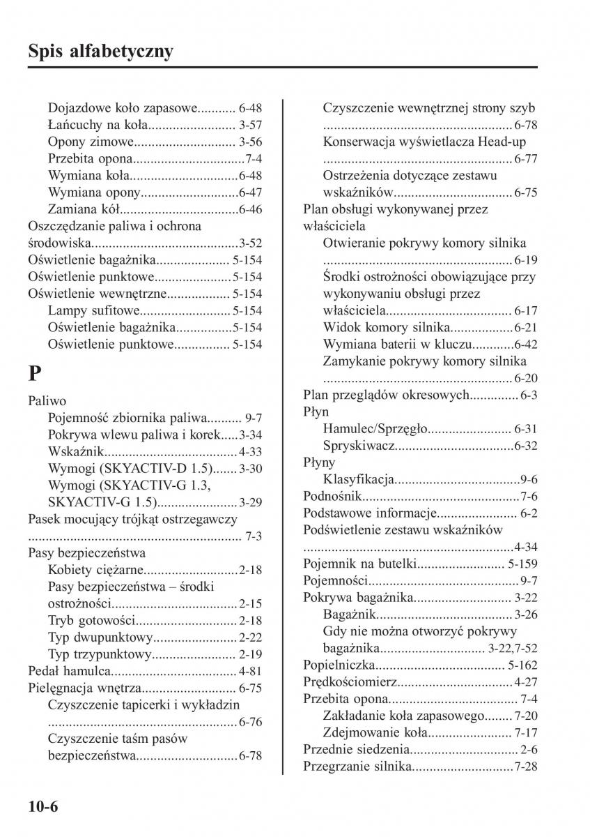 Mazda 2 Demio instrukcja obslugi / page 659