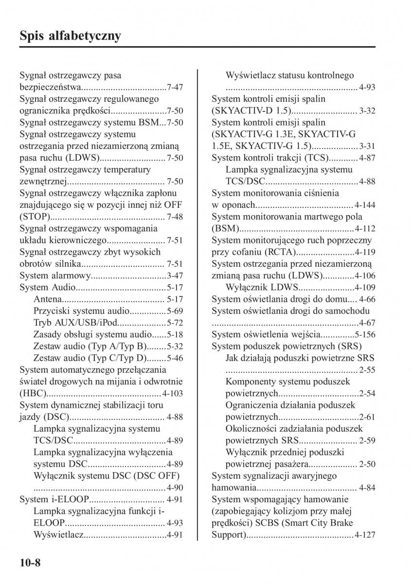 Mazda 2 Demio instrukcja obslugi / page 661