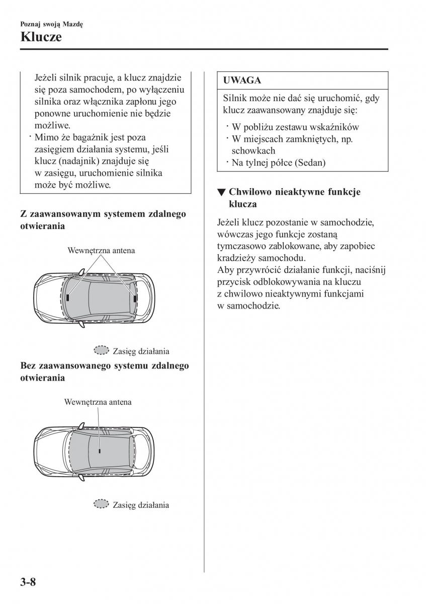 Mazda 2 Demio instrukcja obslugi / page 91