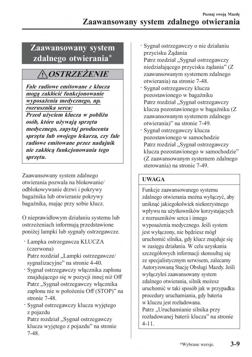 Mazda 2 Demio instrukcja obslugi / page 92