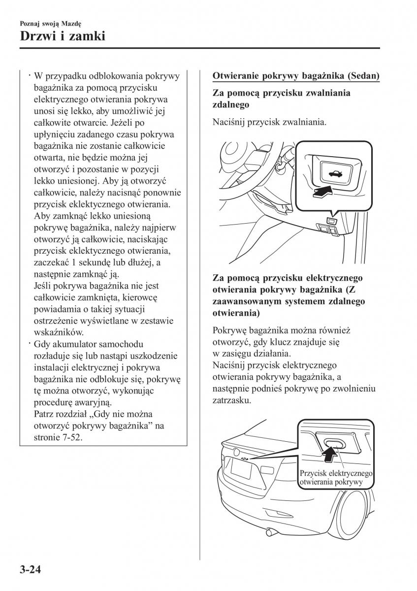 Mazda 2 Demio instrukcja obslugi / page 107