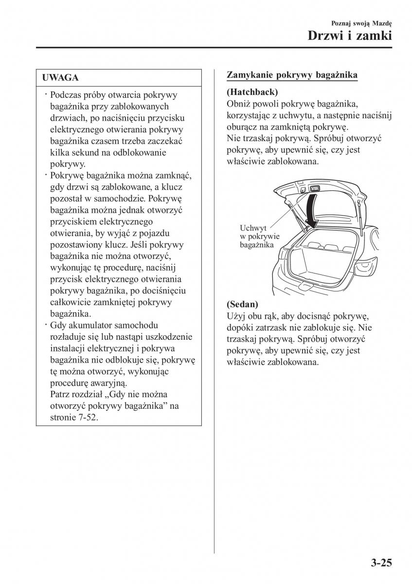 Mazda 2 Demio instrukcja obslugi / page 108