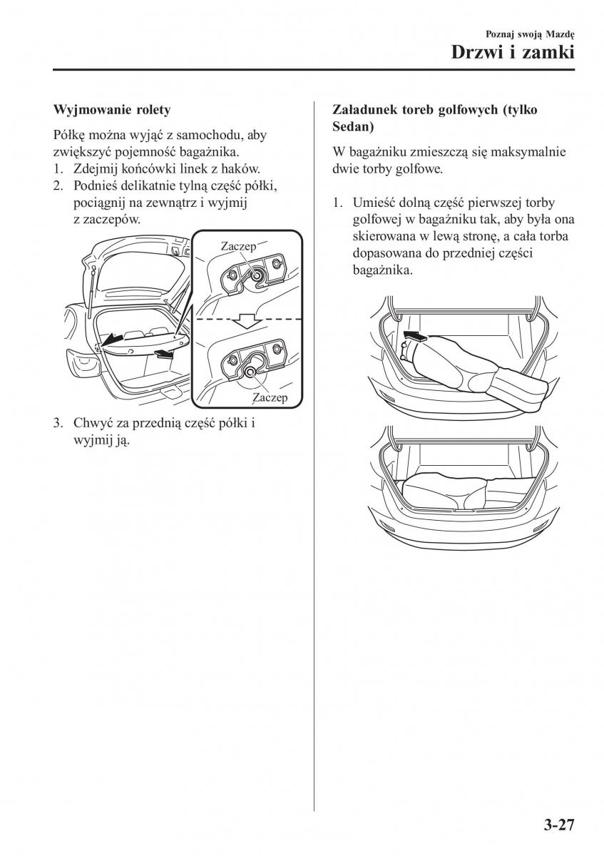 Mazda 2 Demio instrukcja obslugi / page 110