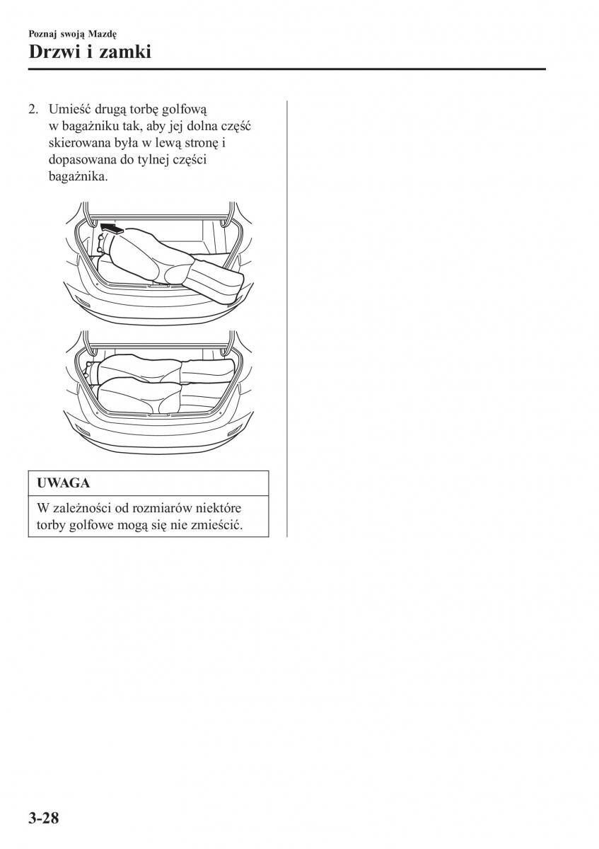 Mazda 2 Demio instrukcja obslugi / page 111