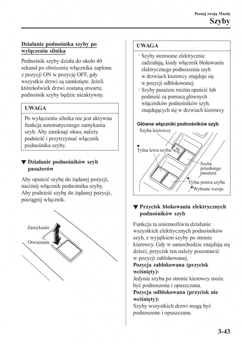 Mazda 2 Demio instrukcja obslugi / page 126