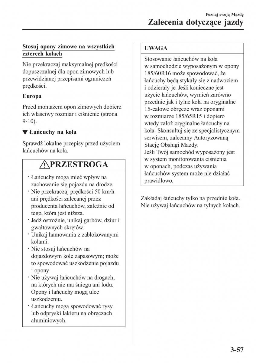 Mazda 2 Demio instrukcja obslugi / page 140