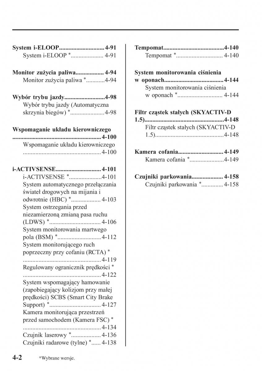 Mazda 2 Demio instrukcja obslugi / page 155