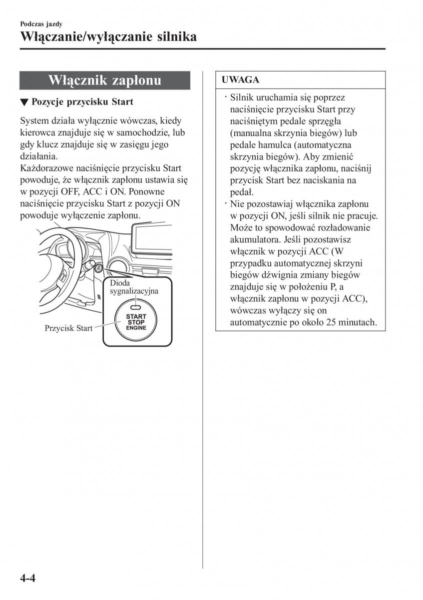 Mazda 2 Demio instrukcja obslugi / page 157