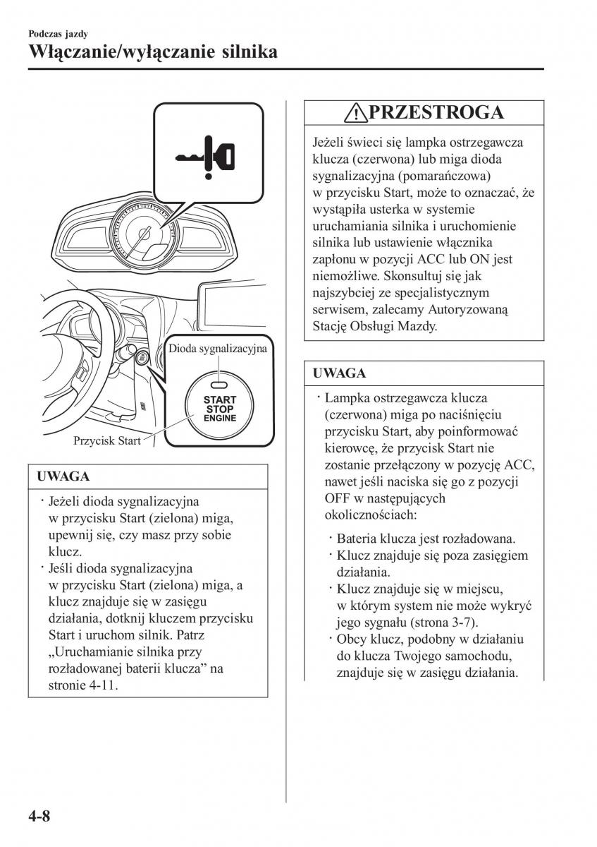 Mazda 2 Demio instrukcja obslugi / page 161