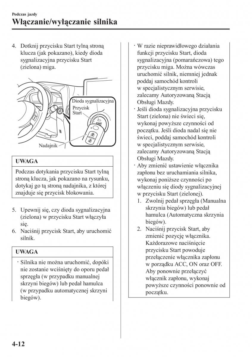 Mazda 2 Demio instrukcja obslugi / page 165