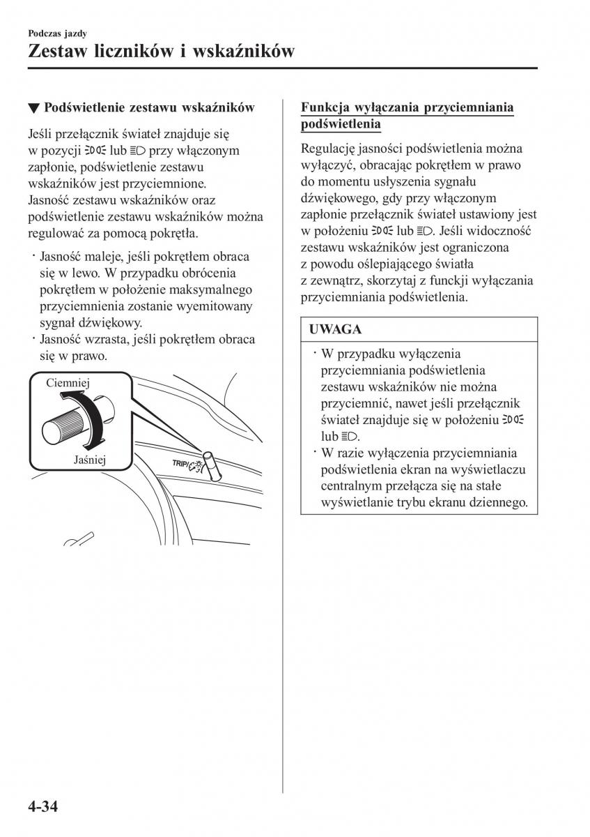 Mazda 2 Demio instrukcja obslugi / page 187