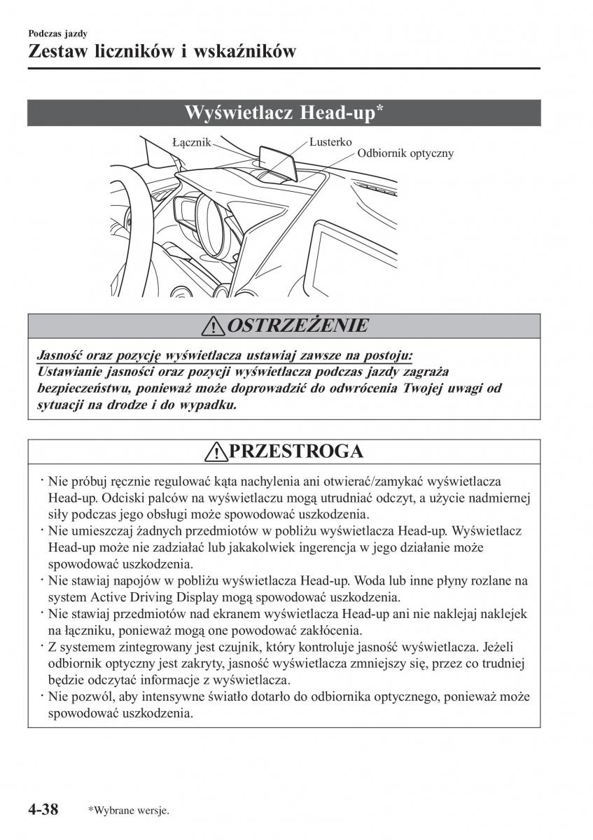 Mazda 2 Demio instrukcja obslugi / page 191