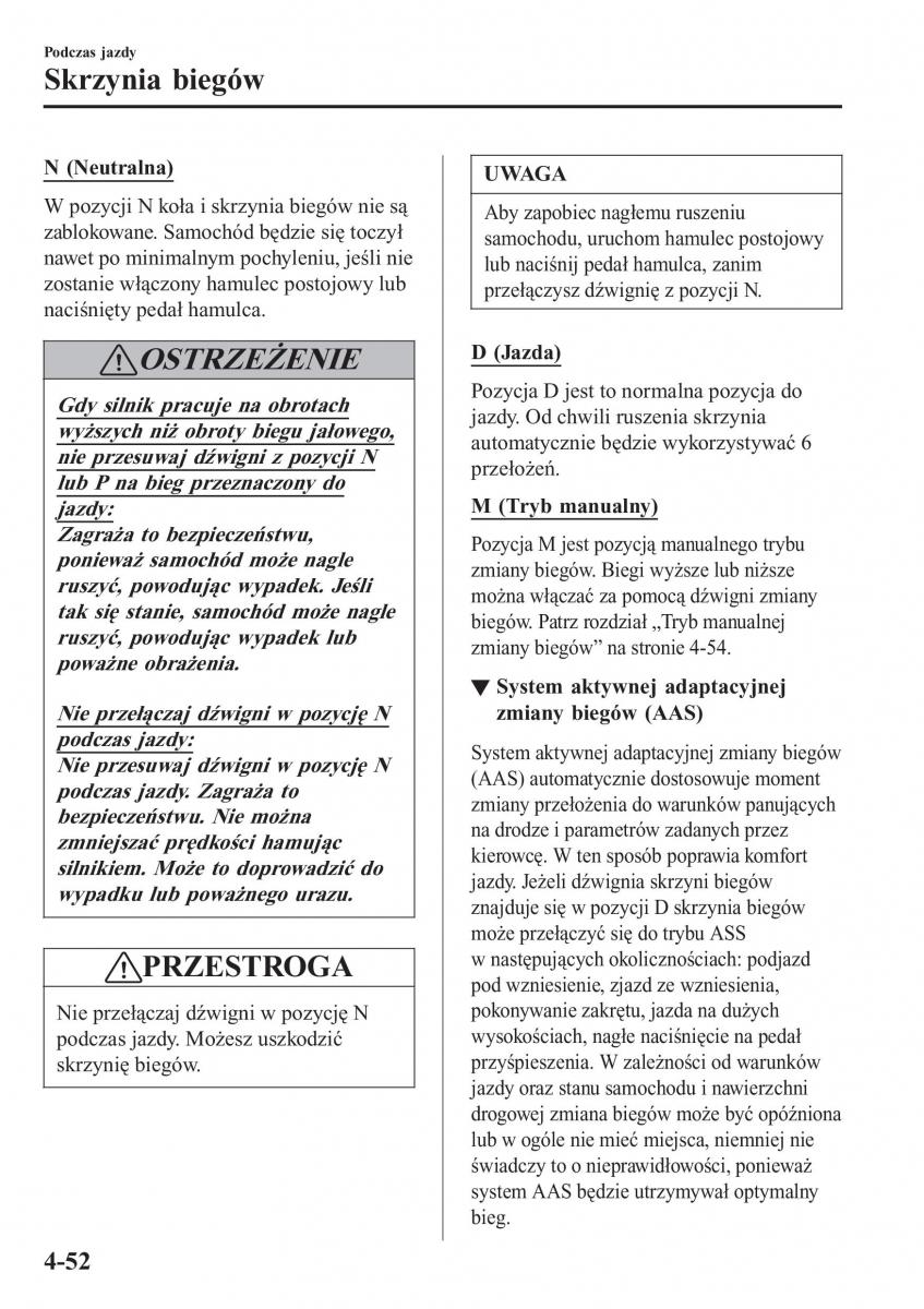 Mazda 2 Demio instrukcja obslugi / page 205