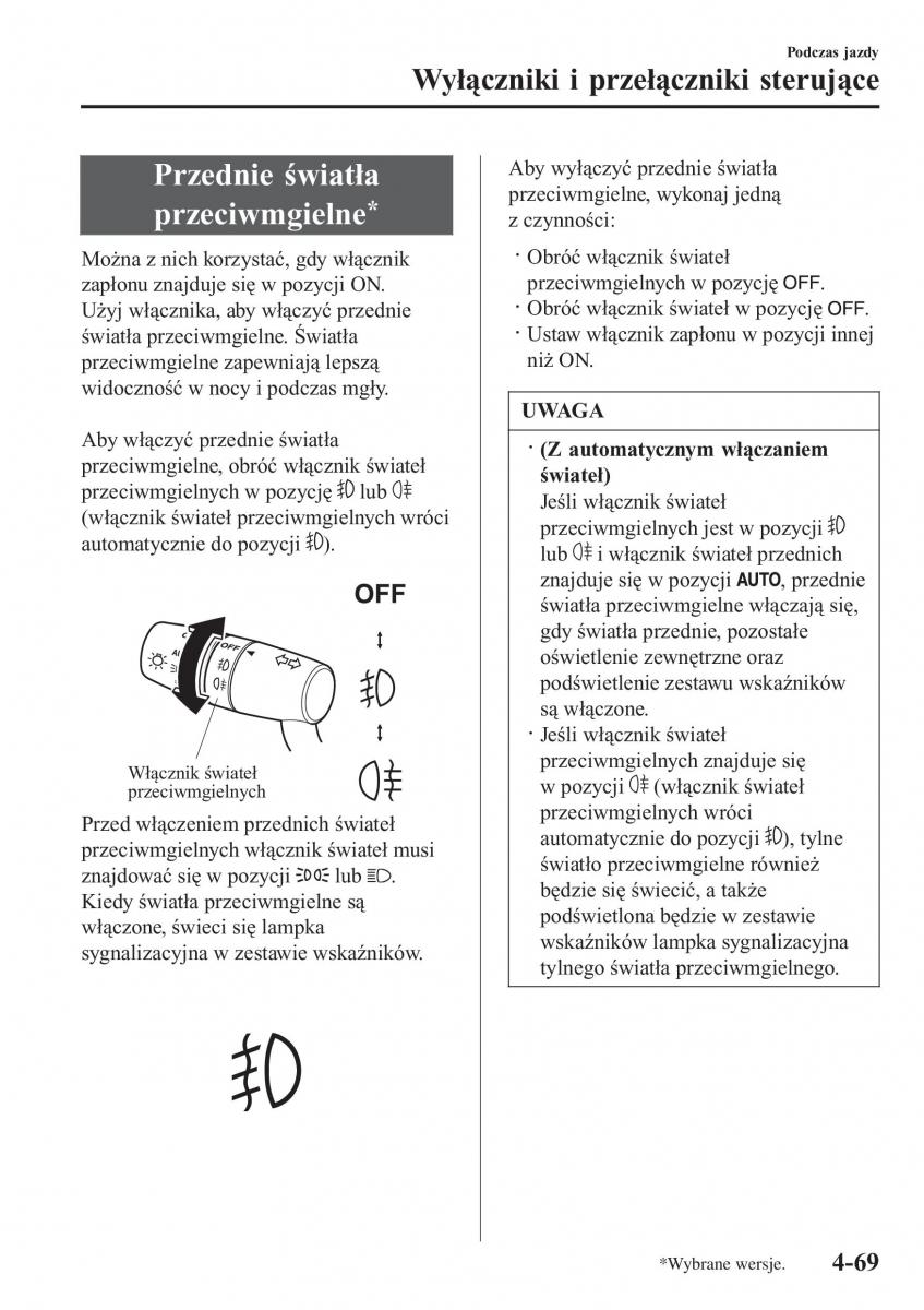 Mazda 2 Demio instrukcja obslugi / page 222