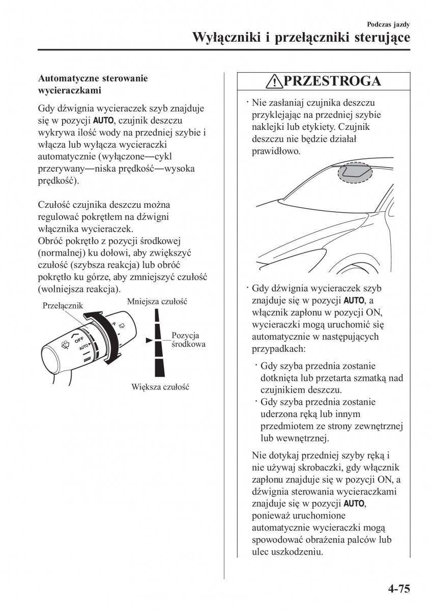 Mazda 2 Demio instrukcja obslugi / page 228