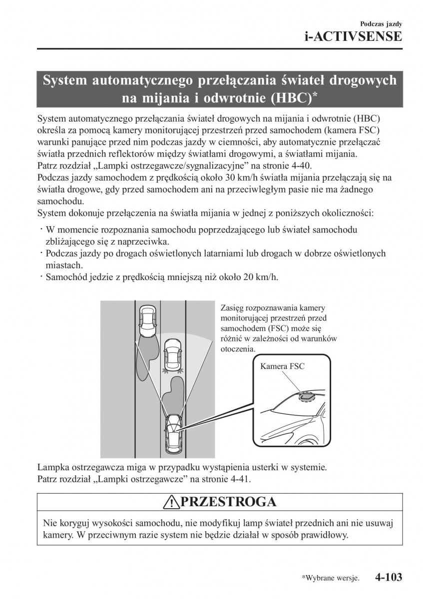 Mazda 2 Demio instrukcja obslugi / page 256