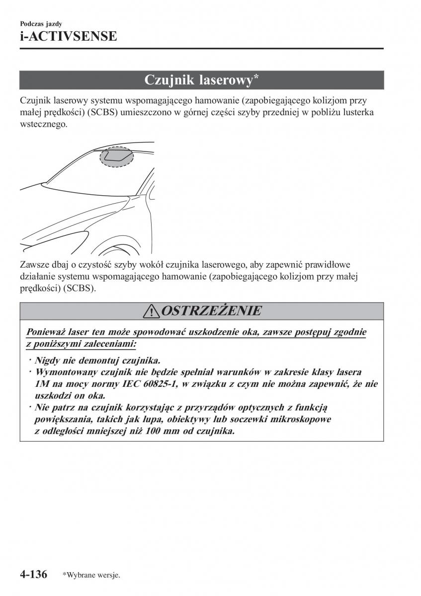 Mazda 2 Demio instrukcja obslugi / page 289