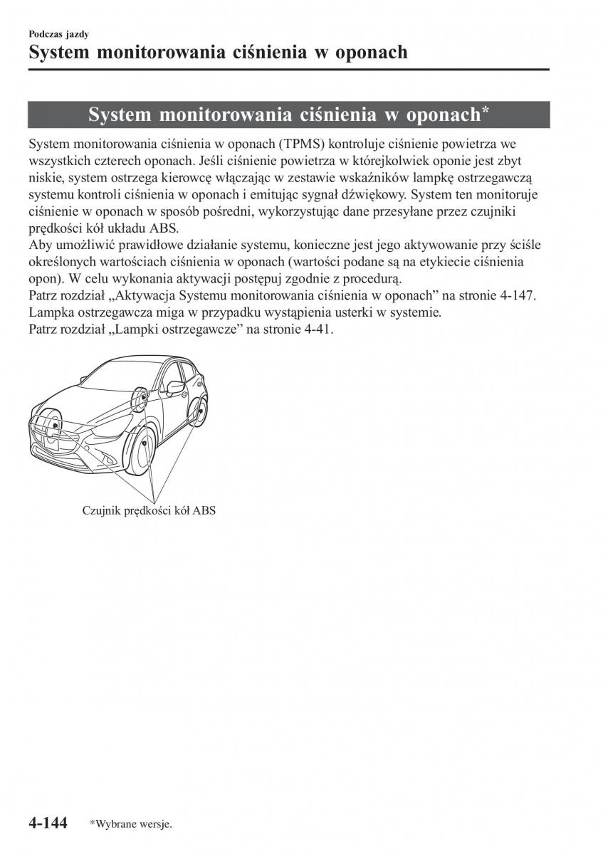 Mazda 2 Demio instrukcja obslugi / page 297