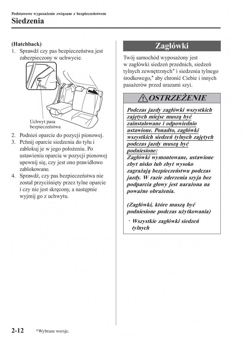 Mazda 2 Demio instrukcja obslugi / page 33