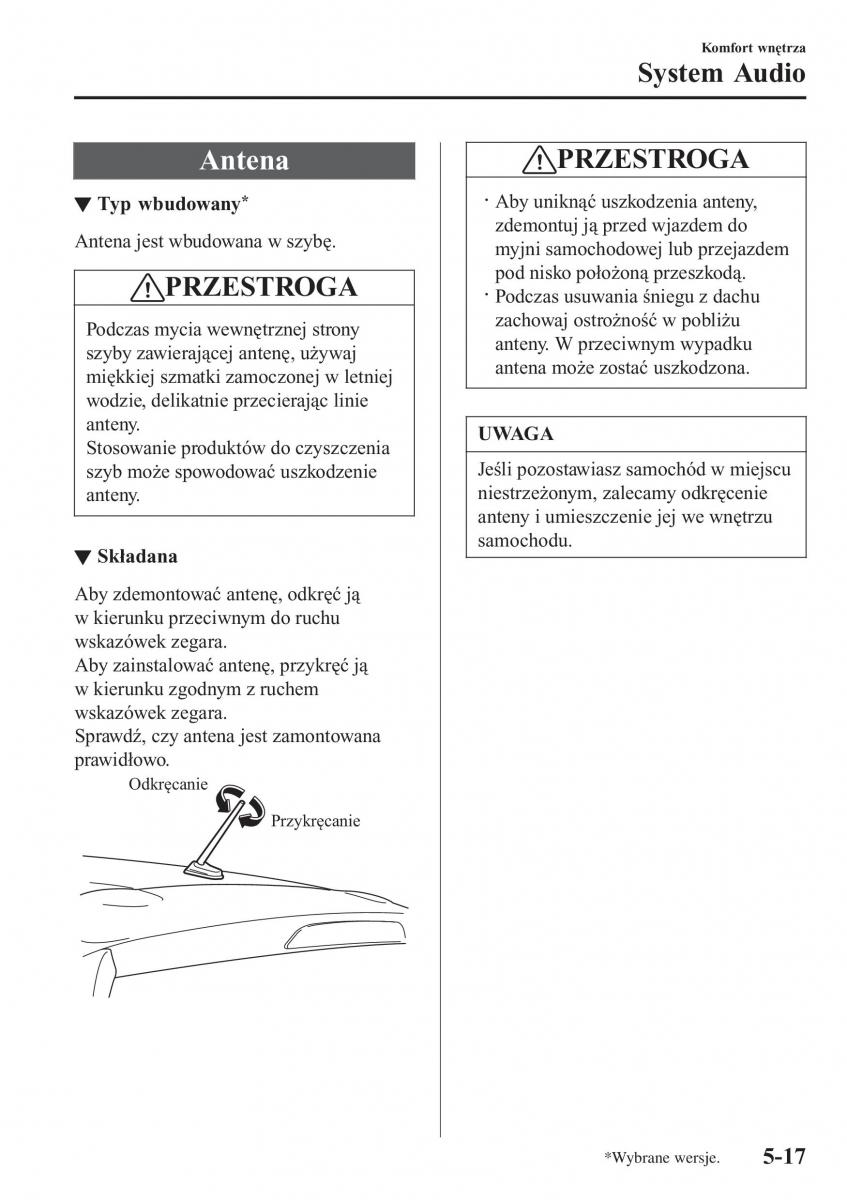 Mazda 2 Demio instrukcja obslugi / page 332