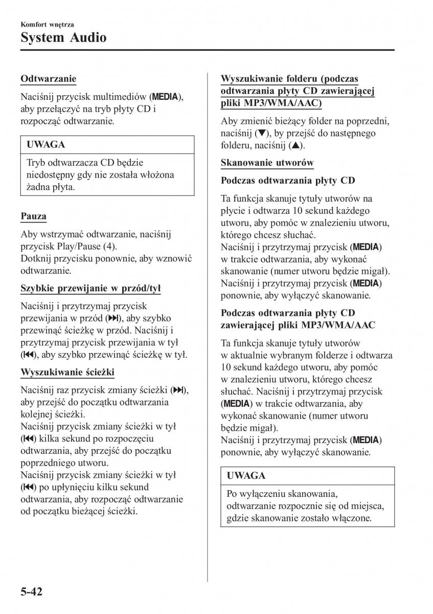 Mazda 2 Demio instrukcja obslugi / page 357