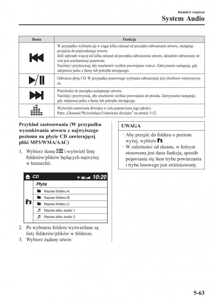 Mazda 2 Demio instrukcja obslugi / page 378