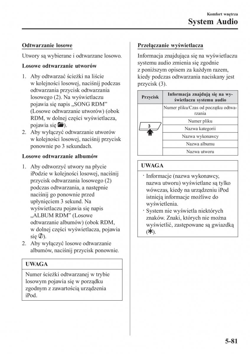 Mazda 2 Demio instrukcja obslugi / page 396