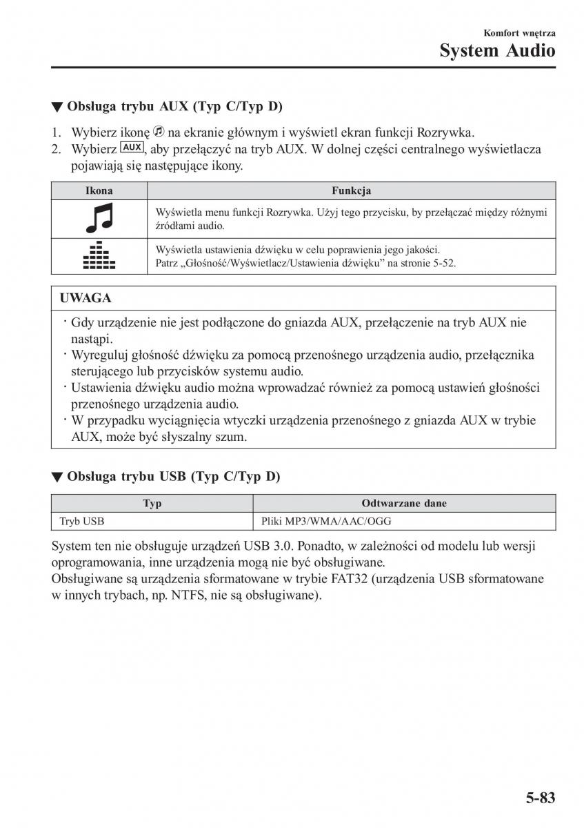 Mazda 2 Demio instrukcja obslugi / page 398