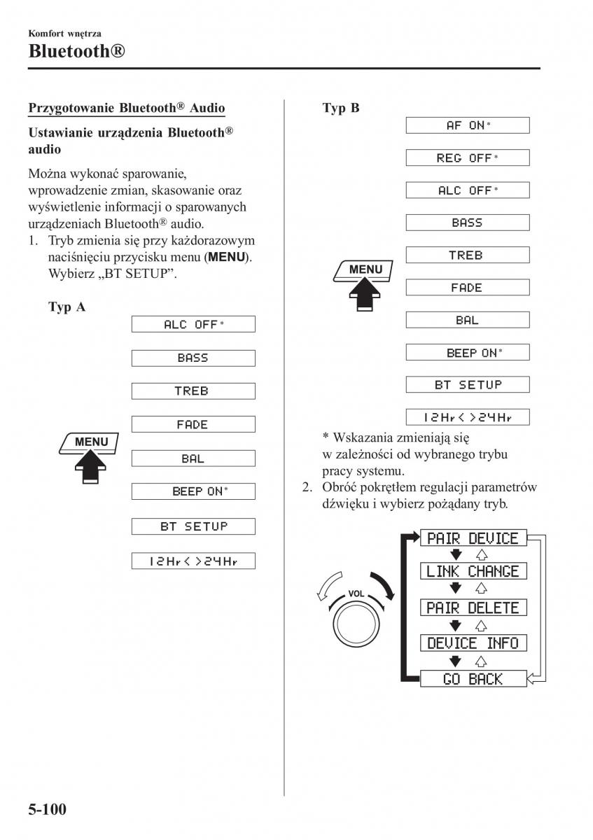 Mazda 2 Demio instrukcja obslugi / page 415