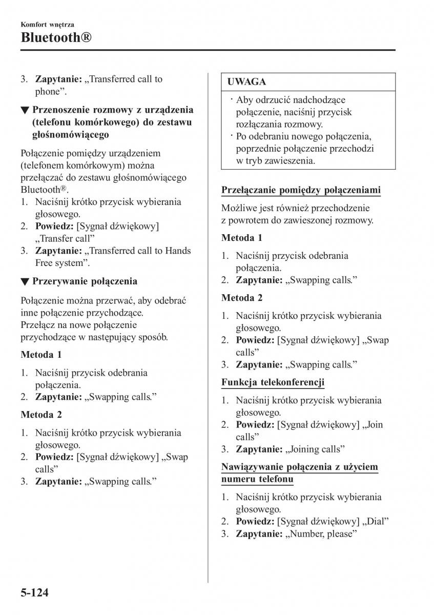 Mazda 2 Demio instrukcja obslugi / page 439