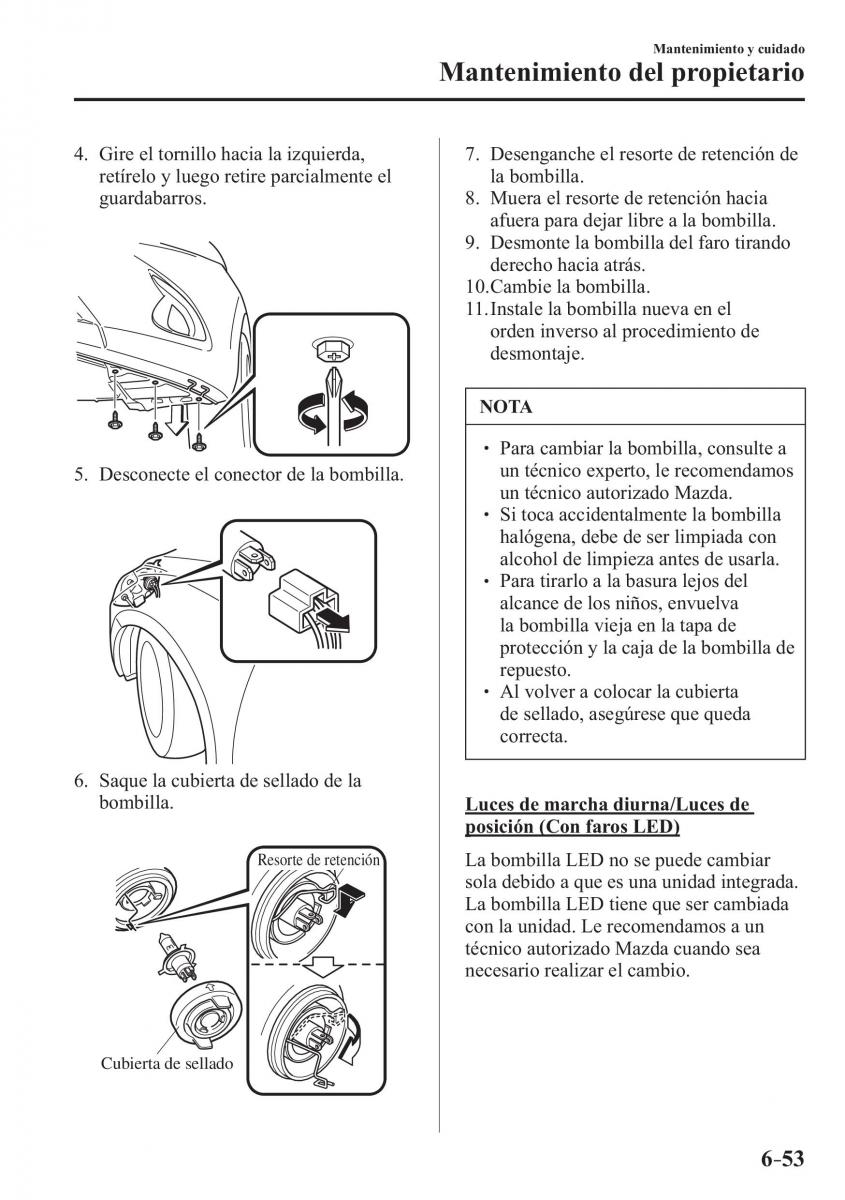 Mazda 2 Demio manual del propietario / page 546