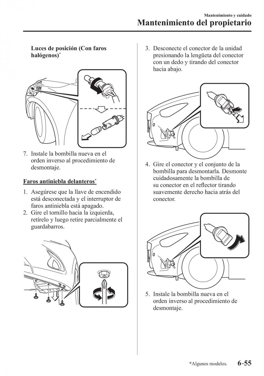 Mazda 2 Demio manual del propietario / page 548