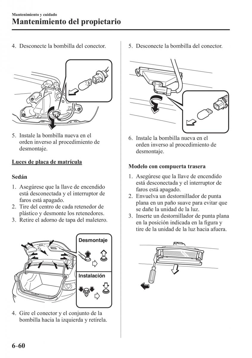 Mazda 2 Demio manual del propietario / page 553