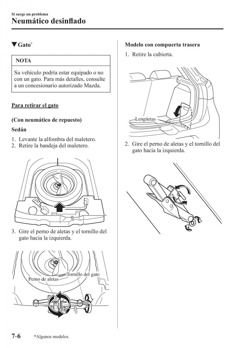 Mazda 2 Demio manual del propietario / page 577